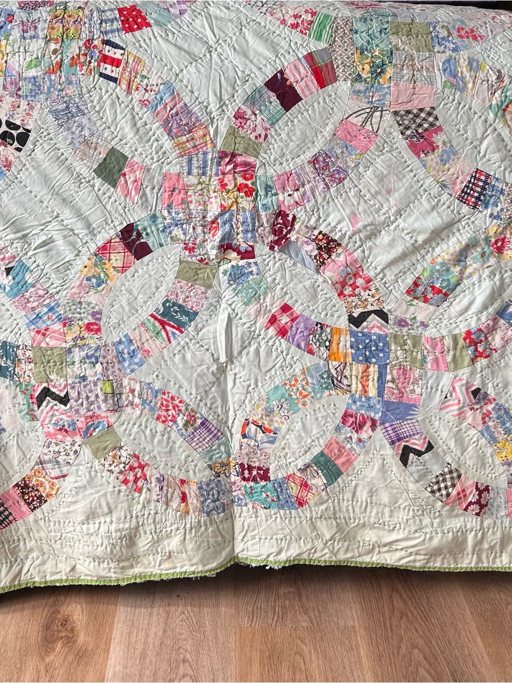 Vintage Wedding Ring Quilt